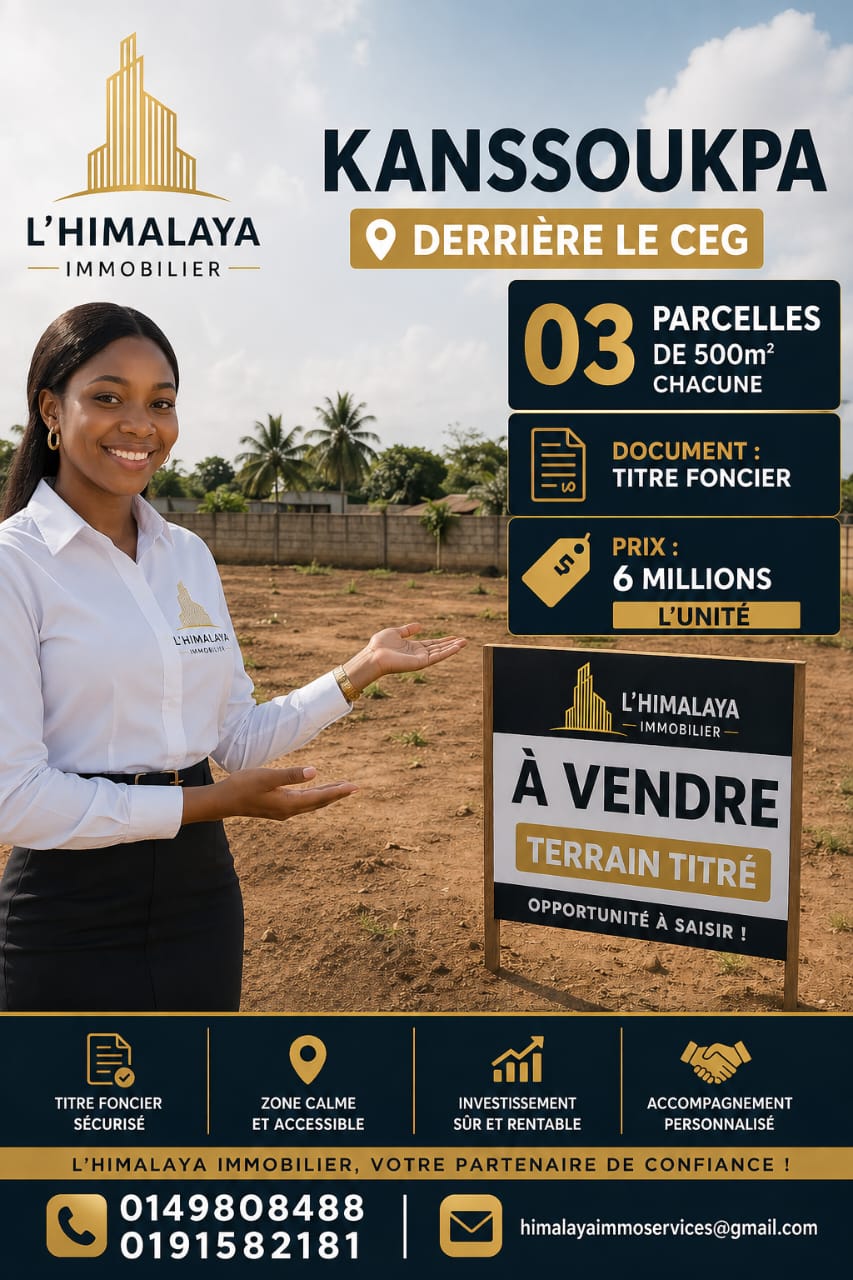 Parcelles Kanssoukpa